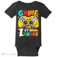 1St Grade Level Unlocked Game On 1St Grade Back To School Baby Bodysuit thumb 0