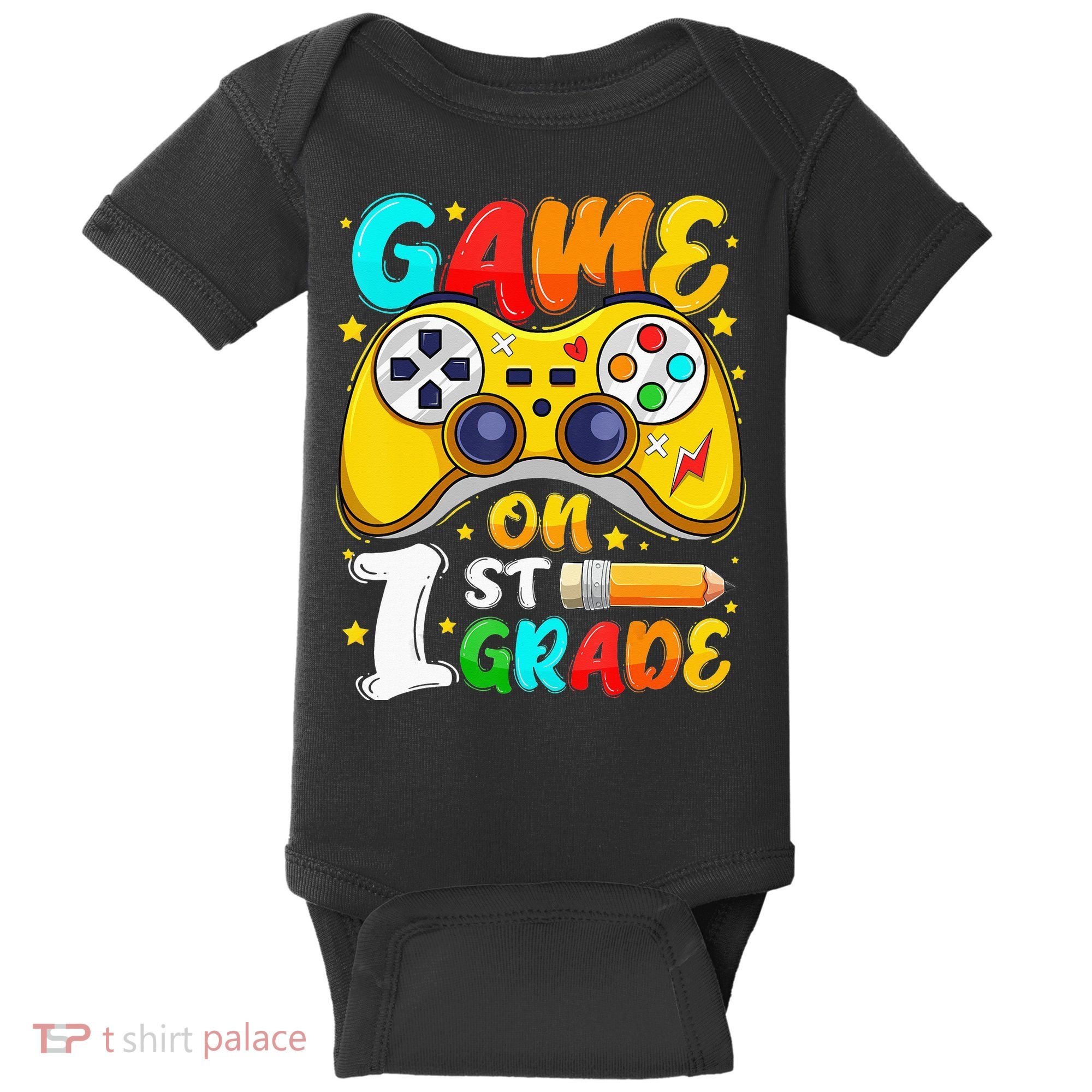 1St Grade Level Unlocked Game On 1St Grade Back To School Baby Bodysuit
