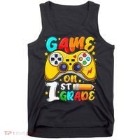 1St Grade Level Unlocked Game On 1St Grade Back To School Tank Top thumb 0
