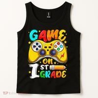1St Grade Level Unlocked Game On 1St Grade Back To School Tank Top thumb 2