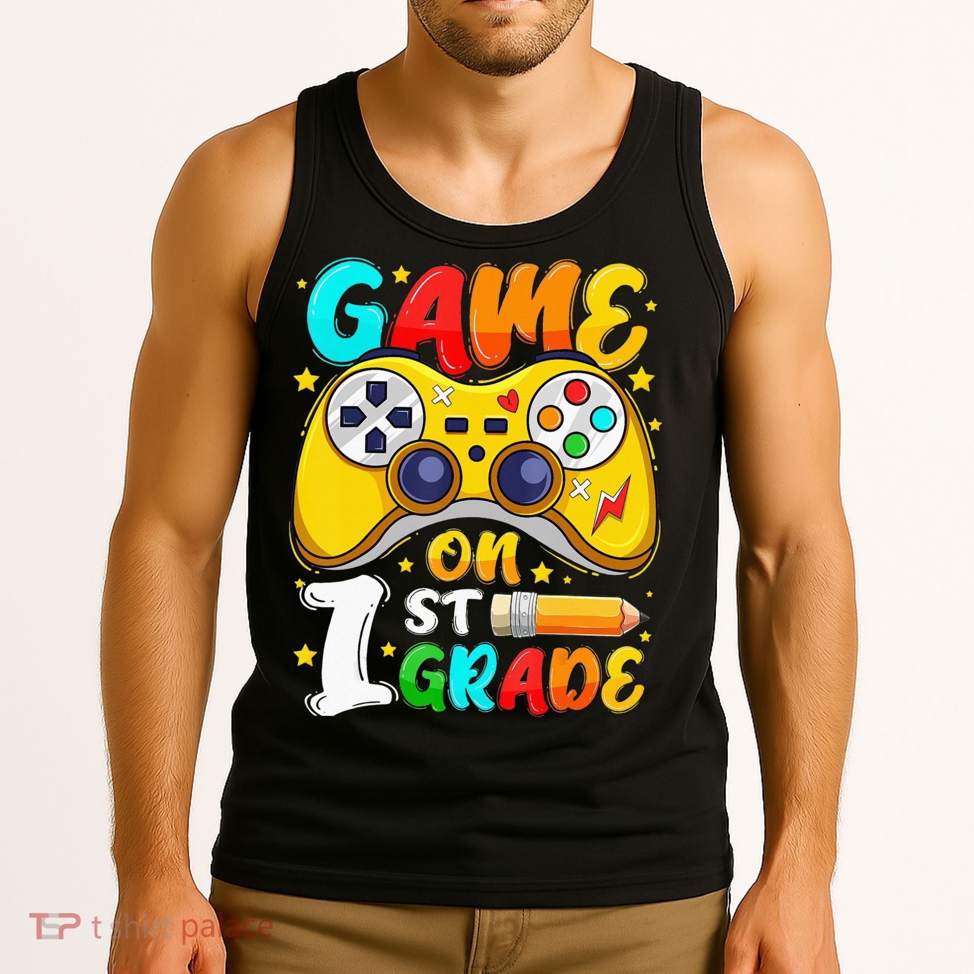 1St Grade Level Unlocked Game On 1St Grade Back To School Tank Top