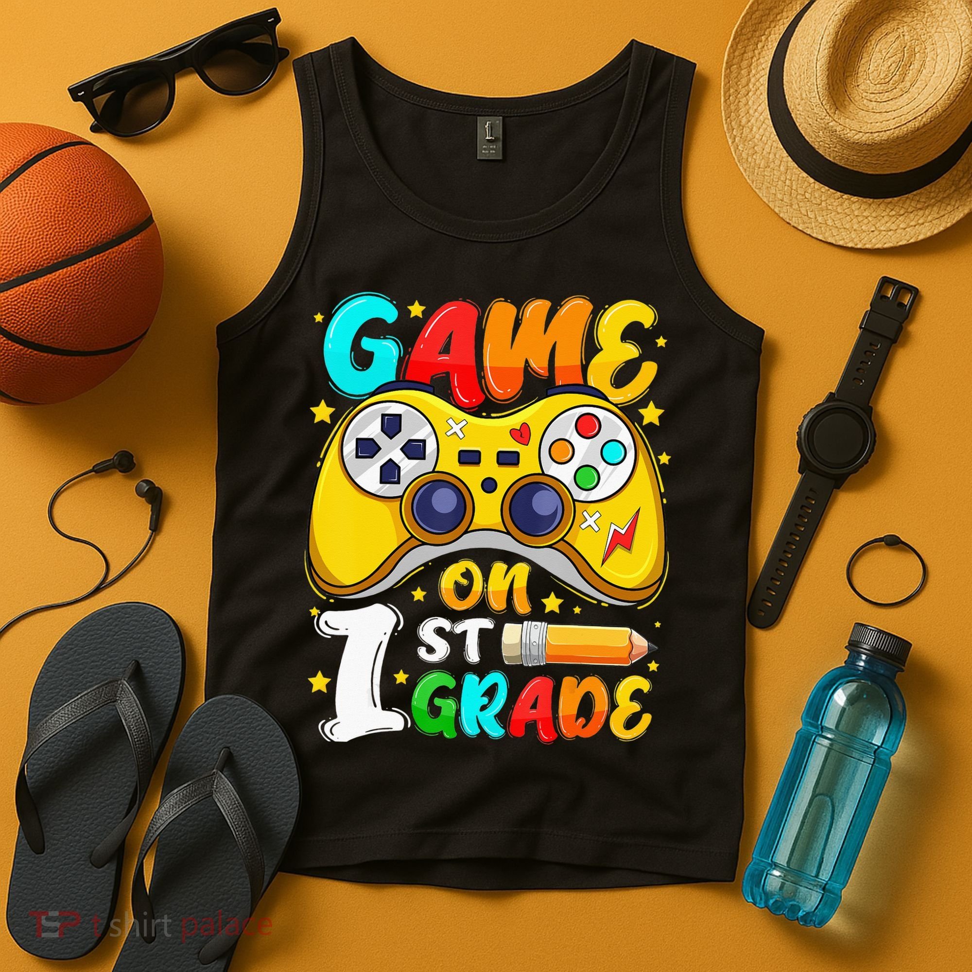 1St Grade Level Unlocked Game On 1St Grade Back To School Tank Top