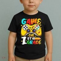 1St Grade Level Unlocked Game On 1St Grade Back To School Toddler T-Shirt thumb 2