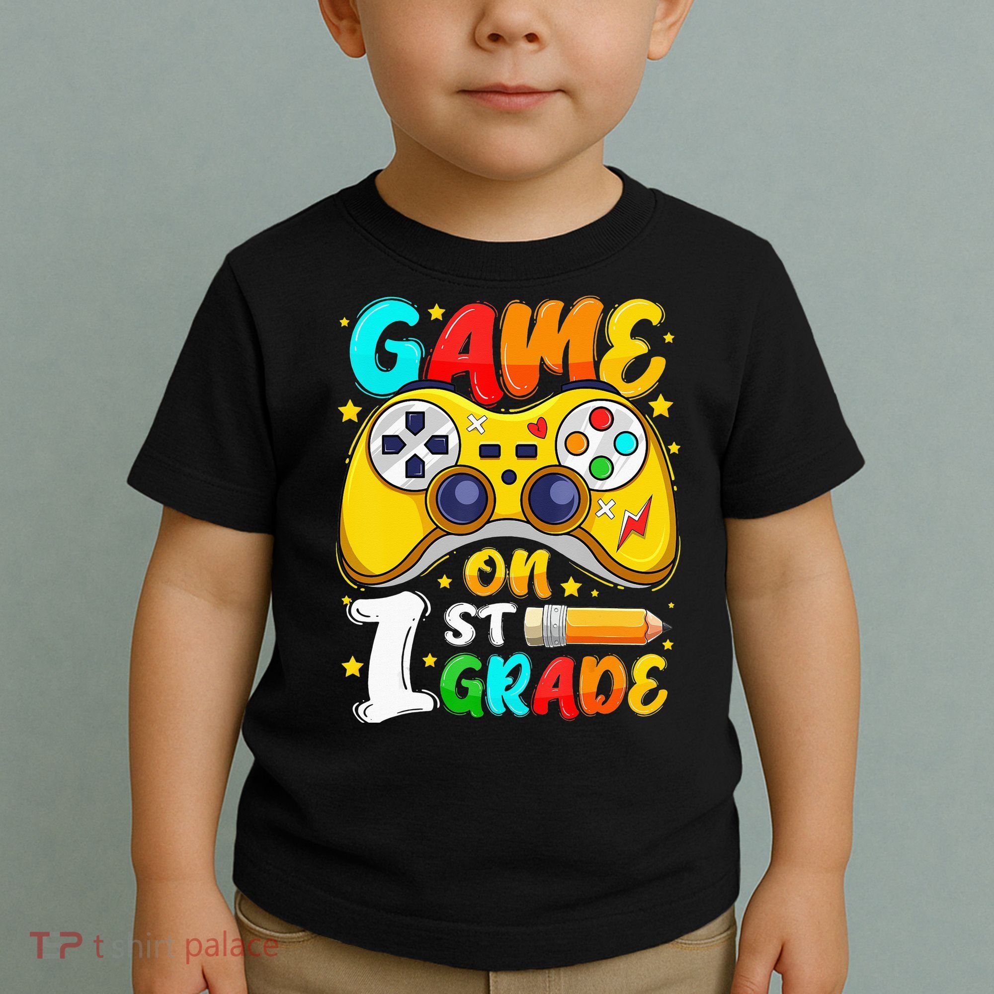 1St Grade Level Unlocked Game On 1St Grade Back To School Toddler T-Shirt