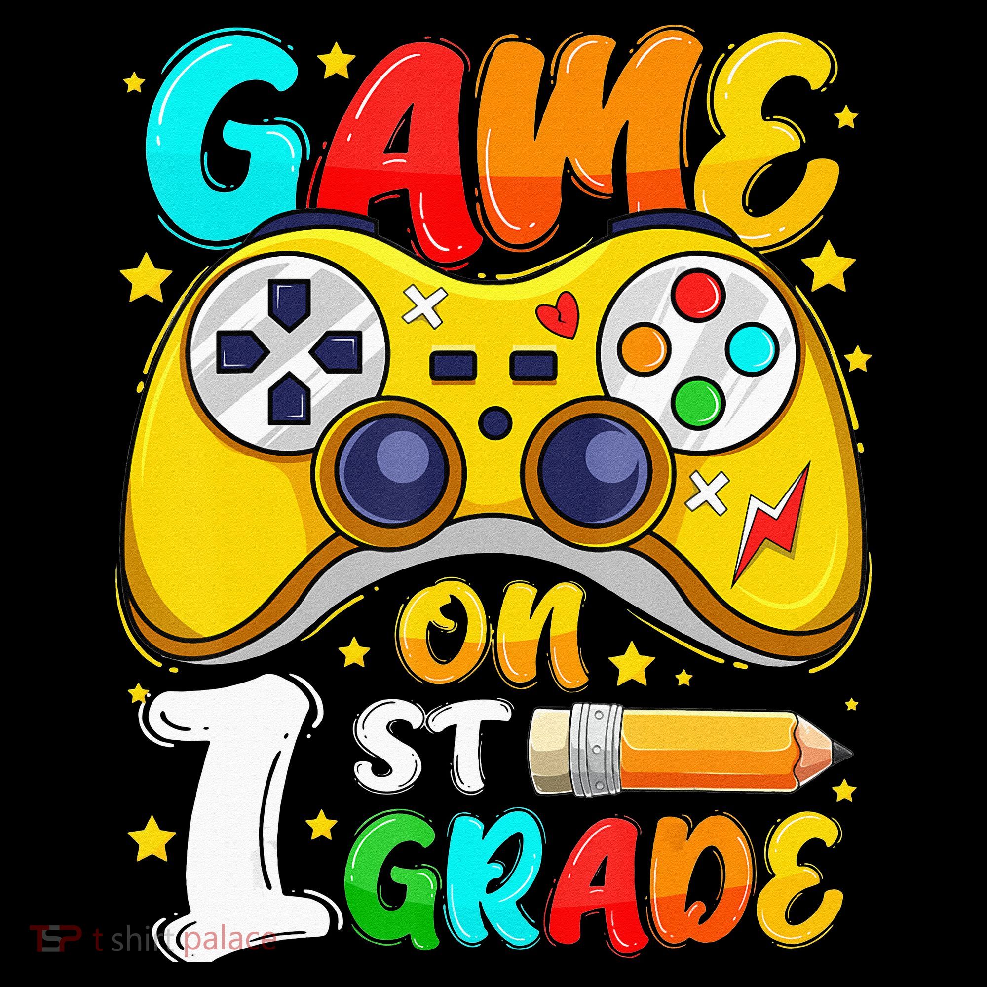 1St Grade Level Unlocked Game On 1St Grade Back To School Kids Sweatshirt