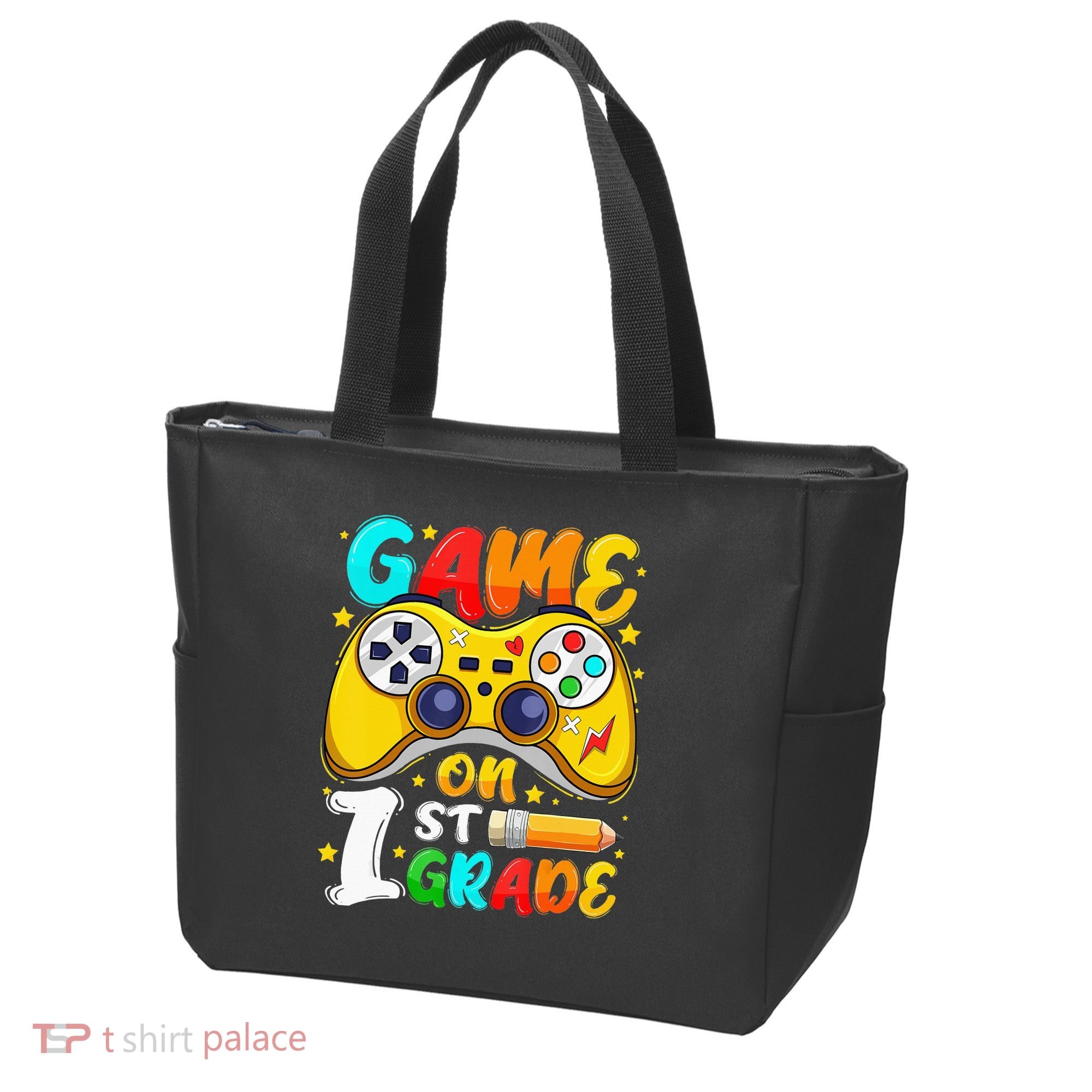 1St Grade Level Unlocked Game On 1St Grade Back To School Tote Bag