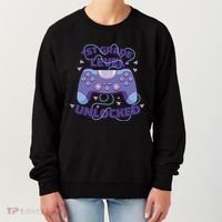 1st Grade Level Unlocked Back To School Gamer Women's Sweatshirt thumb 0