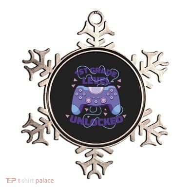 1st Grade Level Unlocked Back To School Gamer Ornament