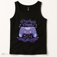 1st Grade Level Unlocked Back To School Gamer Tank Top thumb 2