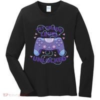 1st Grade Level Unlocked Back To School Gamer Women's Long Sleeve Shirt thumb 0