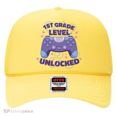 1st Grade Level Unlocked Back To School Gamer Hat