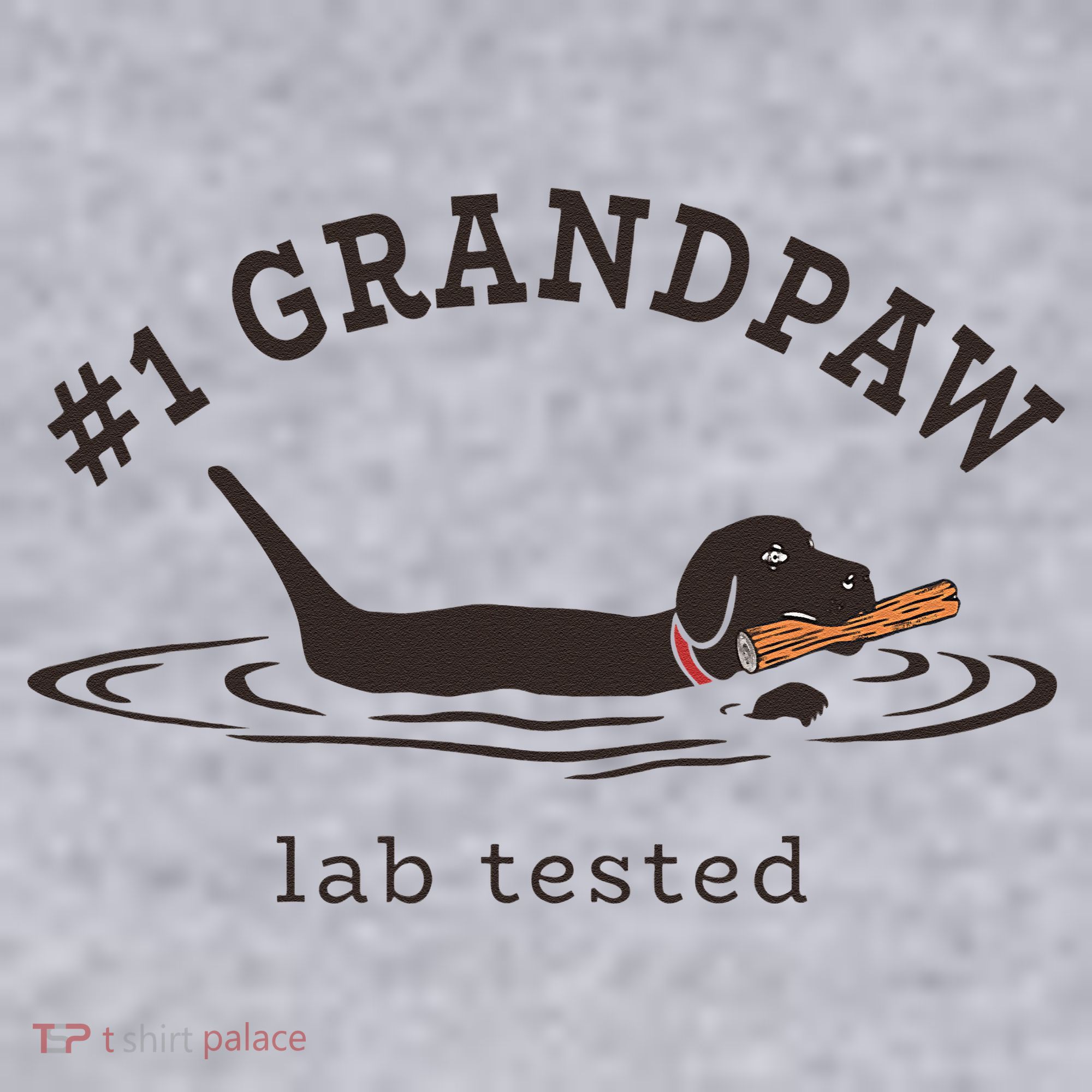 1 Grandpaw Lab Tested Pun Labrador Retriever Grandpa Women's Sweatshirt