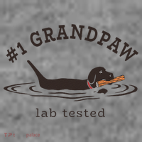 1 Grandpaw Lab Tested Pun Labrador Retriever Grandpa Toddler Hoodie thumb 2