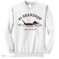 1 Grandpaw Lab Tested Pun Labrador Retriever Grandpa Sweatshirt thumb 0