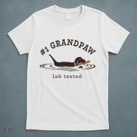 1 Grandpaw Lab Tested Pun Labrador Retriever Grandpa T-Shirt thumb 5