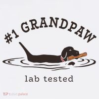 1 Grandpaw Lab Tested Pun Labrador Retriever Grandpa T-Shirt thumb 7