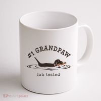 1 Grandpaw Lab Tested Pun Labrador Retriever Grandpa Coffee Mug thumb 1