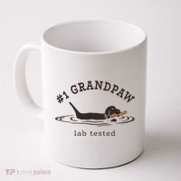 1 Grandpaw Lab Tested Pun Labrador Retriever Grandpa Coffee Mug thumb 0