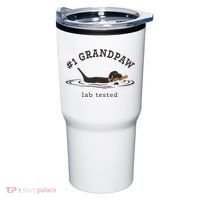1 Grandpaw Lab Tested Pun Labrador Retriever Grandpa Tumbler thumb 0