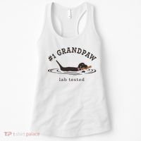 1 Grandpaw Lab Tested Pun Labrador Retriever Grandpa Women's Tank Top thumb 0