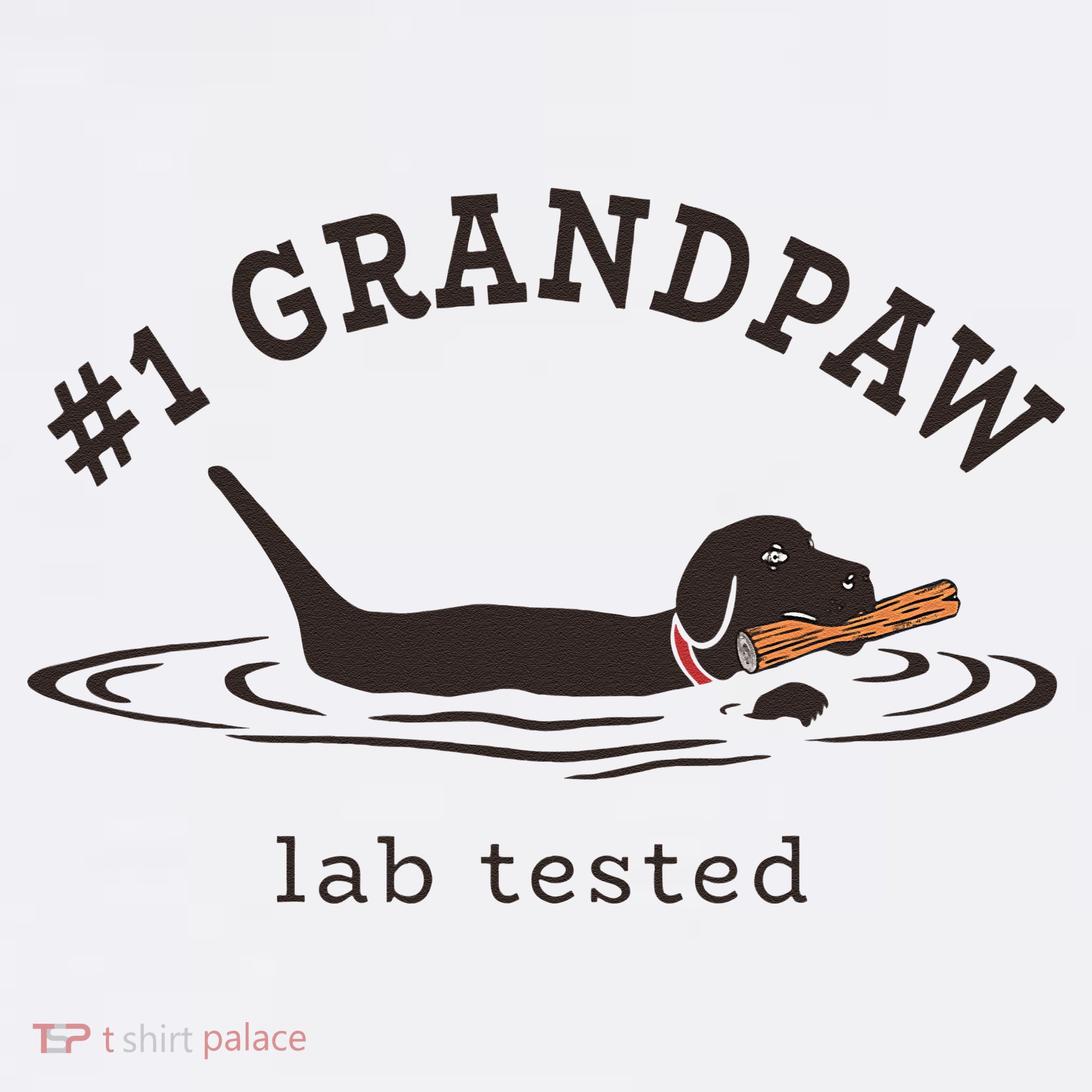 1 Grandpaw Lab Tested Pun Labrador Retriever Grandpa Women's Tank Top