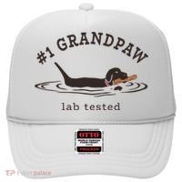1 Grandpaw Lab Tested Pun Labrador Retriever Grandpa Hat thumb 0