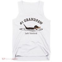 1 Grandpaw Lab Tested Pun Labrador Retriever Grandpa Tank Top thumb 0