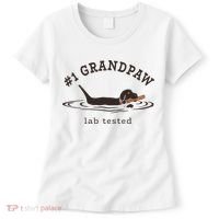 1 Grandpaw Lab Tested Pun Labrador Retriever Grandpa Women's T-Shirt thumb 0