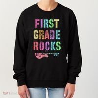 1st GRADE ROCKS Teacher Team Rockstars FIRST Grader Rockstar Women's Sweatshirt thumb 0