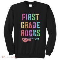 1st GRADE ROCKS Teacher Team Rockstars FIRST Grader Rockstar Sweatshirt thumb 0