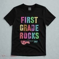 1st GRADE ROCKS Teacher Team Rockstars FIRST Grader Rockstar T-Shirt thumb 5