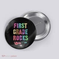 1st GRADE ROCKS Teacher Team Rockstars FIRST Grader Rockstar Button thumb 0