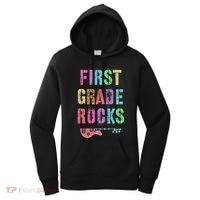 1st GRADE ROCKS Teacher Team Rockstars FIRST Grader Rockstar Women's Hoodie thumb 0