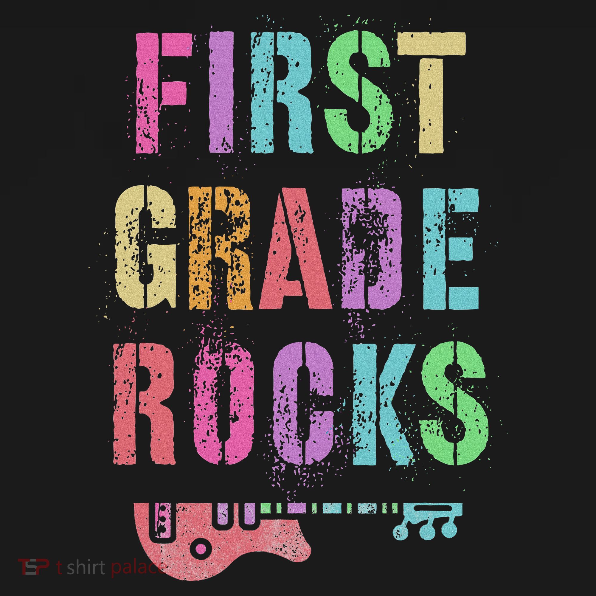 1st GRADE ROCKS Teacher Team Rockstars FIRST Grader Rockstar Women's Hoodie
