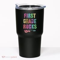 1st GRADE ROCKS Teacher Team Rockstars FIRST Grader Rockstar Tumbler thumb 0