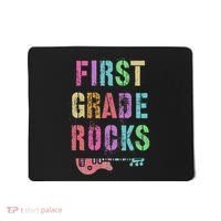 1st GRADE ROCKS Teacher Team Rockstars FIRST Grader Rockstar Mousepad thumb 0