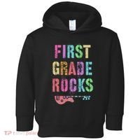 1st GRADE ROCKS Teacher Team Rockstars FIRST Grader Rockstar Toddler Hoodie thumb 0