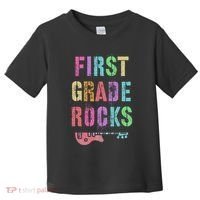 1st GRADE ROCKS Teacher Team Rockstars FIRST Grader Rockstar Toddler T-Shirt thumb 0