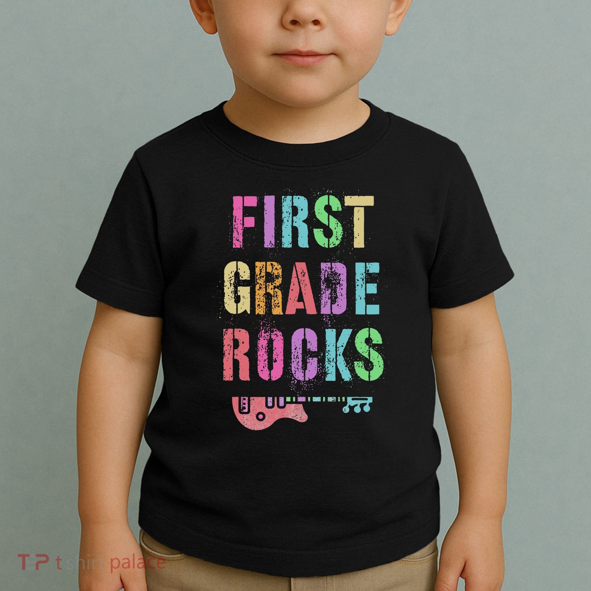 1st GRADE ROCKS Teacher Team Rockstars FIRST Grader Rockstar Toddler T-Shirt
