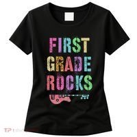 1st GRADE ROCKS Teacher Team Rockstars FIRST Grader Rockstar Women's T-Shirt thumb 0