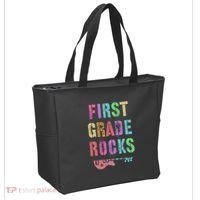 1st GRADE ROCKS Teacher Team Rockstars FIRST Grader Rockstar Tote Bag thumb 2
