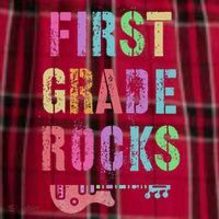 1st GRADE ROCKS Teacher Team Rockstars FIRST Grader Rockstar Men's Flannel Plaid Pajama Pants thumb 2