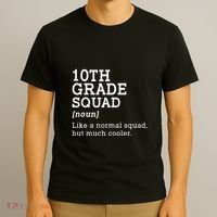 10th Grade Squad Back To School Gift Teacher Tenth Grade Team Gift T-Shirt thumb 3
