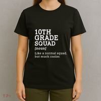 10th Grade Squad Back To School Gift Teacher Tenth Grade Team Gift T-Shirt thumb 4