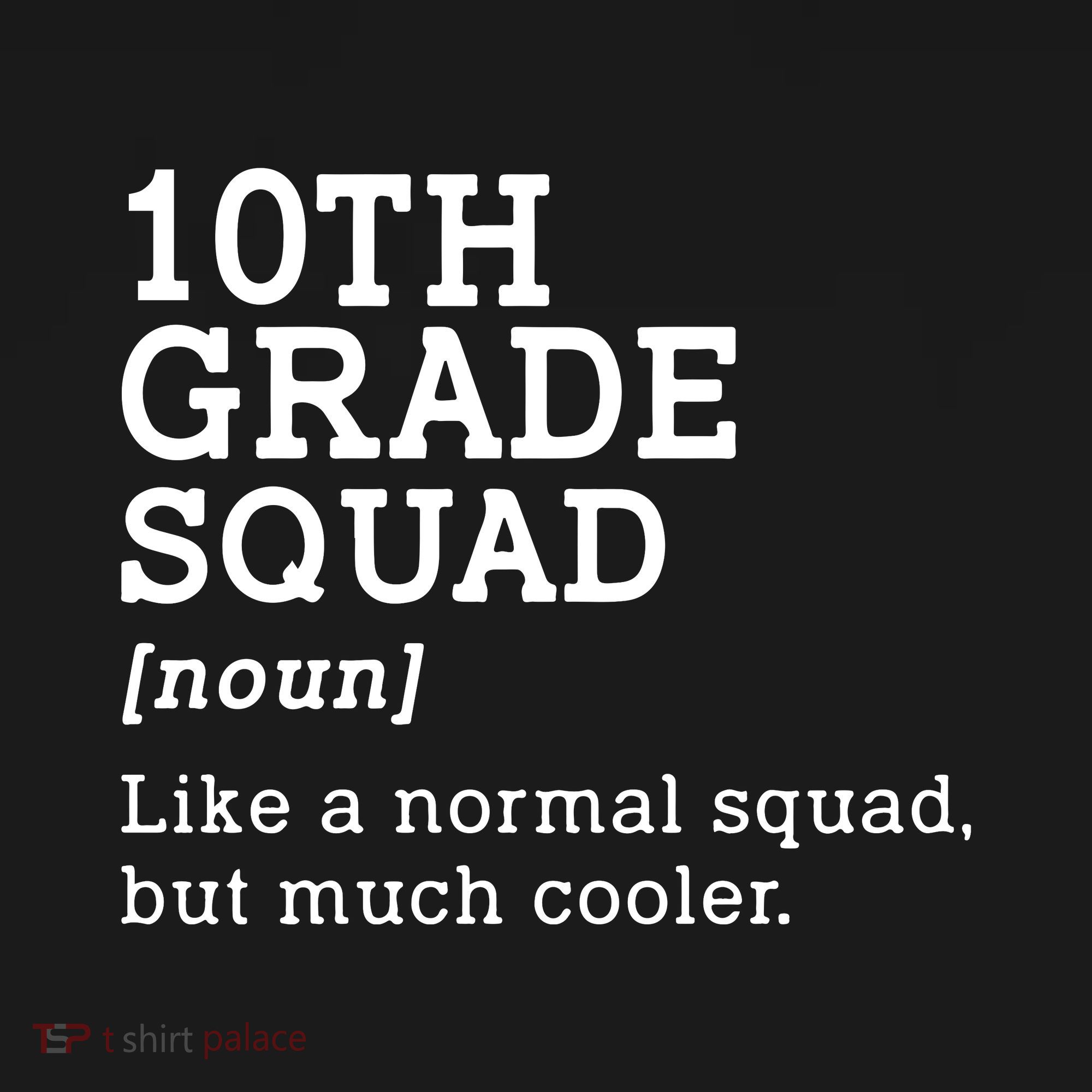 10th Grade Squad Back To School Gift Teacher Tenth Grade Team Gift Coaster