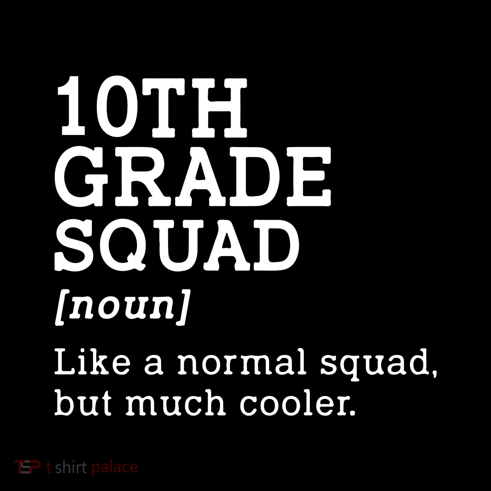 10th Grade Squad Back To School Gift Teacher Tenth Grade Team Gift Women's Hoodie