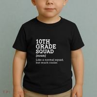 10th Grade Squad Back To School Gift Teacher Tenth Grade Team Gift Toddler T-Shirt thumb 2