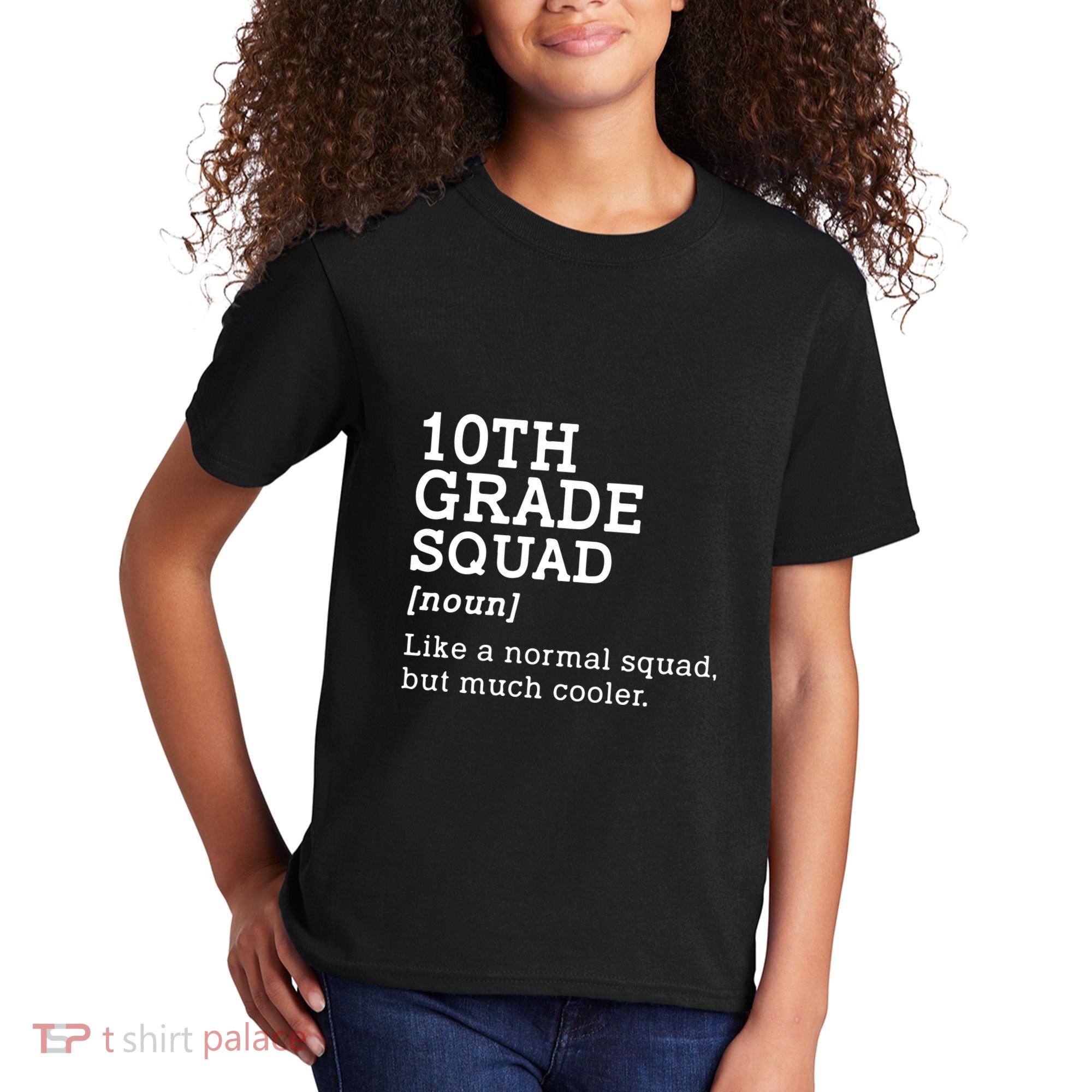 10th Grade Squad Back To School Gift Teacher Tenth Grade Team Gift Kids T-Shirt
