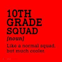 10th Grade Squad Back To School Gift Teacher Tenth Grade Team Gift Santa Hat thumb 1