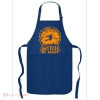 10Th Grade Teacher By Day Witch By Night Funny Halloween Gift Apron thumb 0